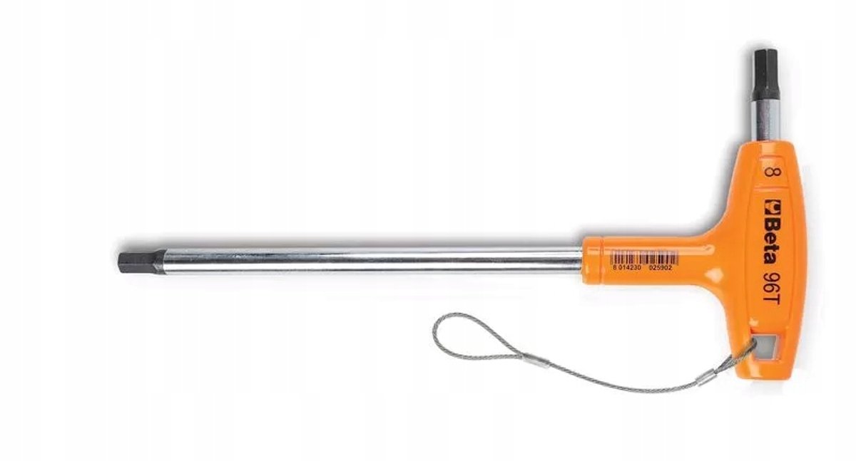 Haakse inbussleutel met handvat voor werkzaamheden op hoogte - 3mm