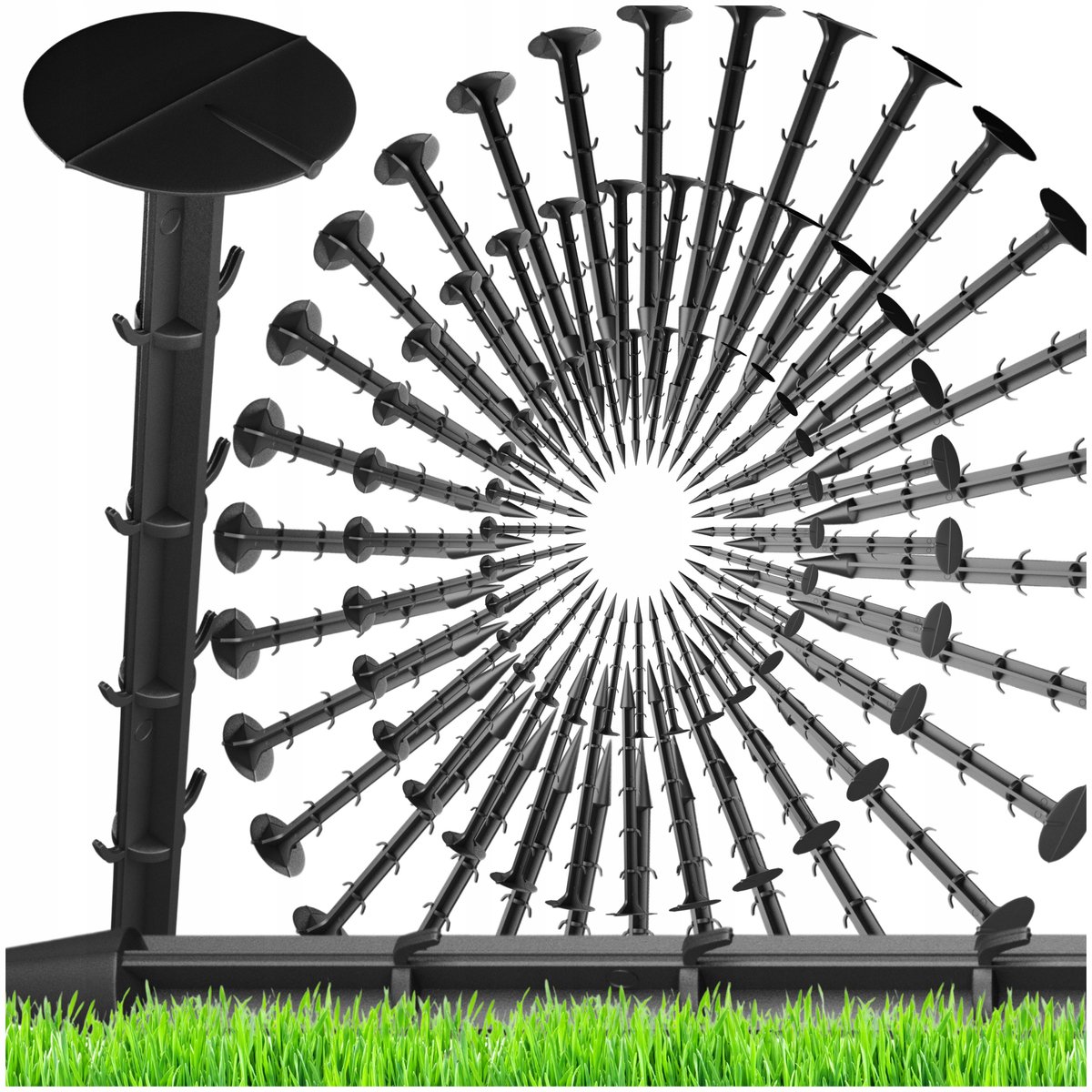 50x Kunststof Grondpennen 15cm voor Agrilint & Folie