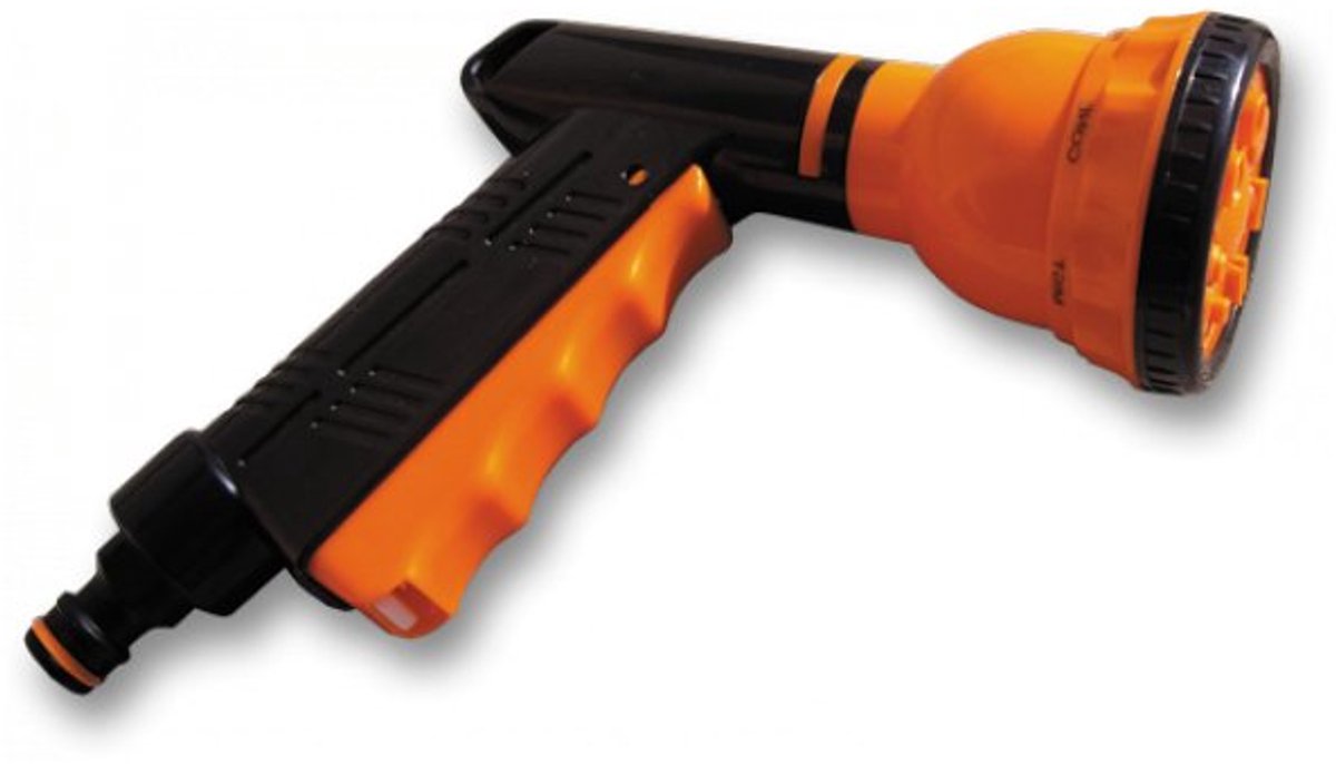 Bradas Quick Stop 7-Functie Sproeier met Snelkoppeling Adapter