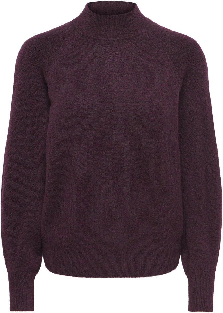 Jacqueline de Yong Trui Jdybeatrice L/s Hn Raglan Pulllver 15379816 Sassafras/melange Dames Maat - L