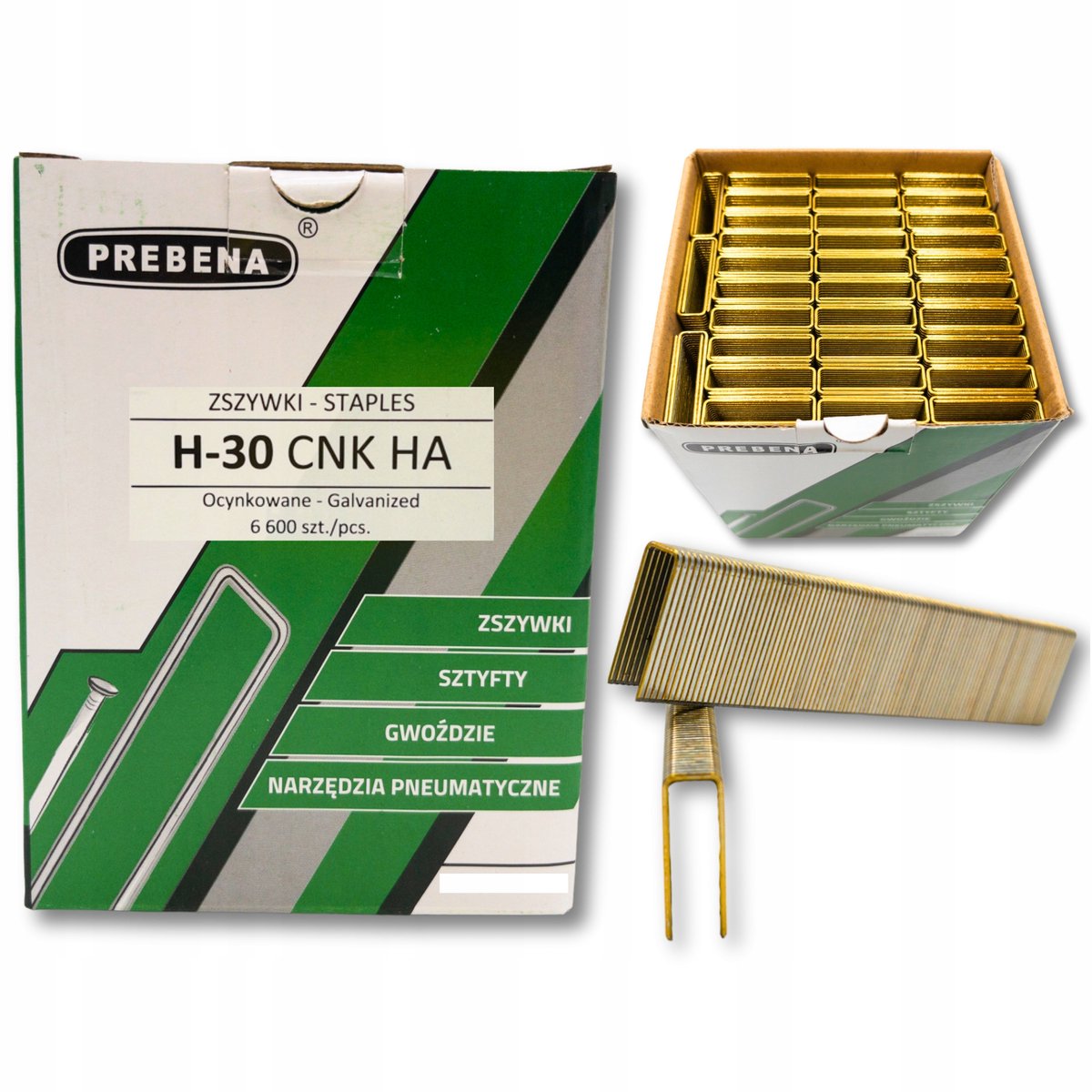 Prebena 92/H nieten 30mm 6600 stuks voor nietpistool