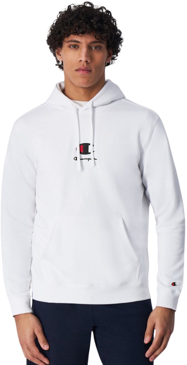 Champion Hooded Sweater Heren Wit - Maat M