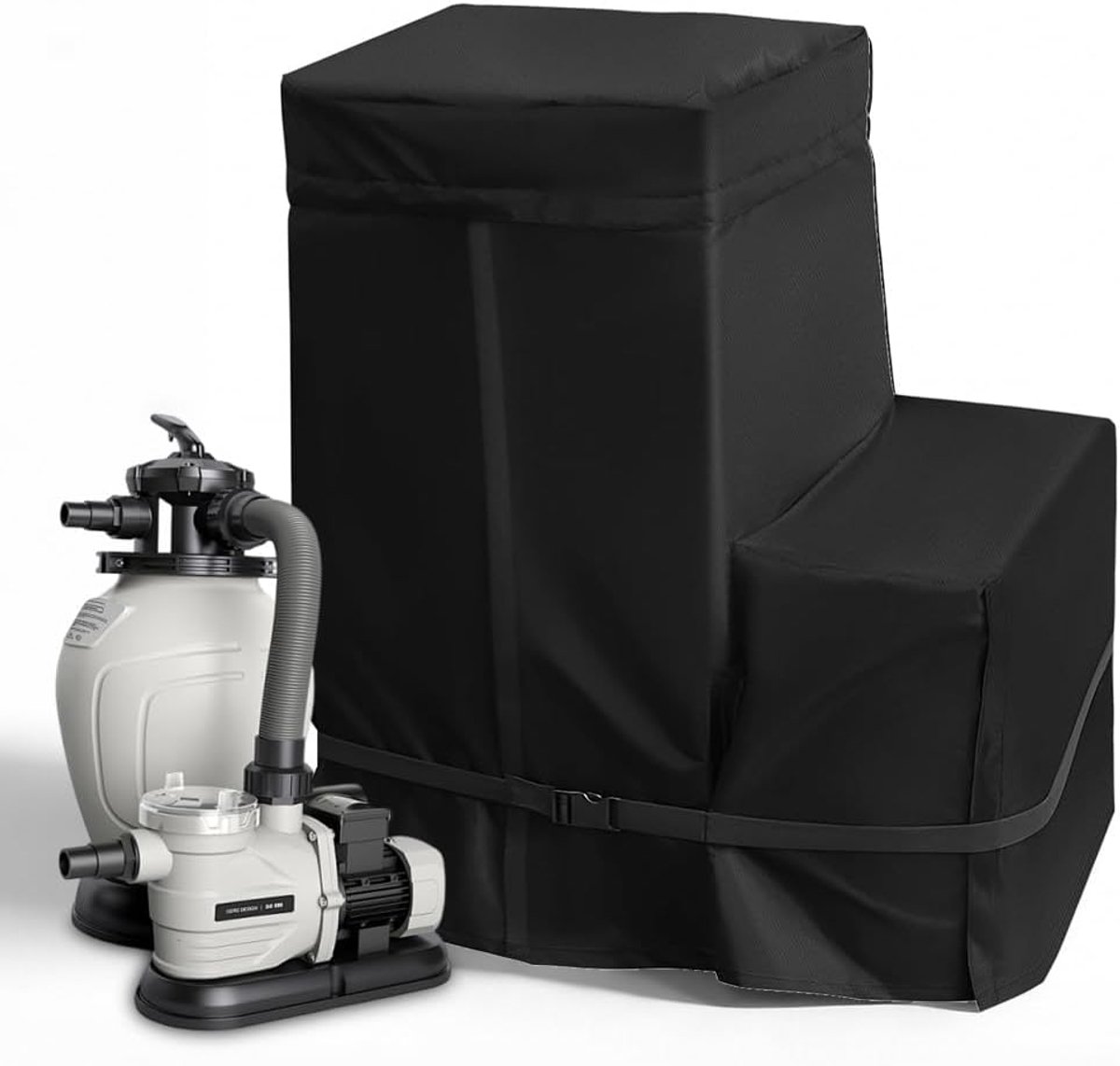 Whirl Pool Tarpaulin Cover for Whirl Pool Pump Rugged Waterproof Dustproof Insulated Multiple Brands (C) - ShopVlot