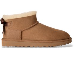 Ugg - Laarzen Cognac Ugg Ultra Mini Bailey Bow Boots Cognac 1185491