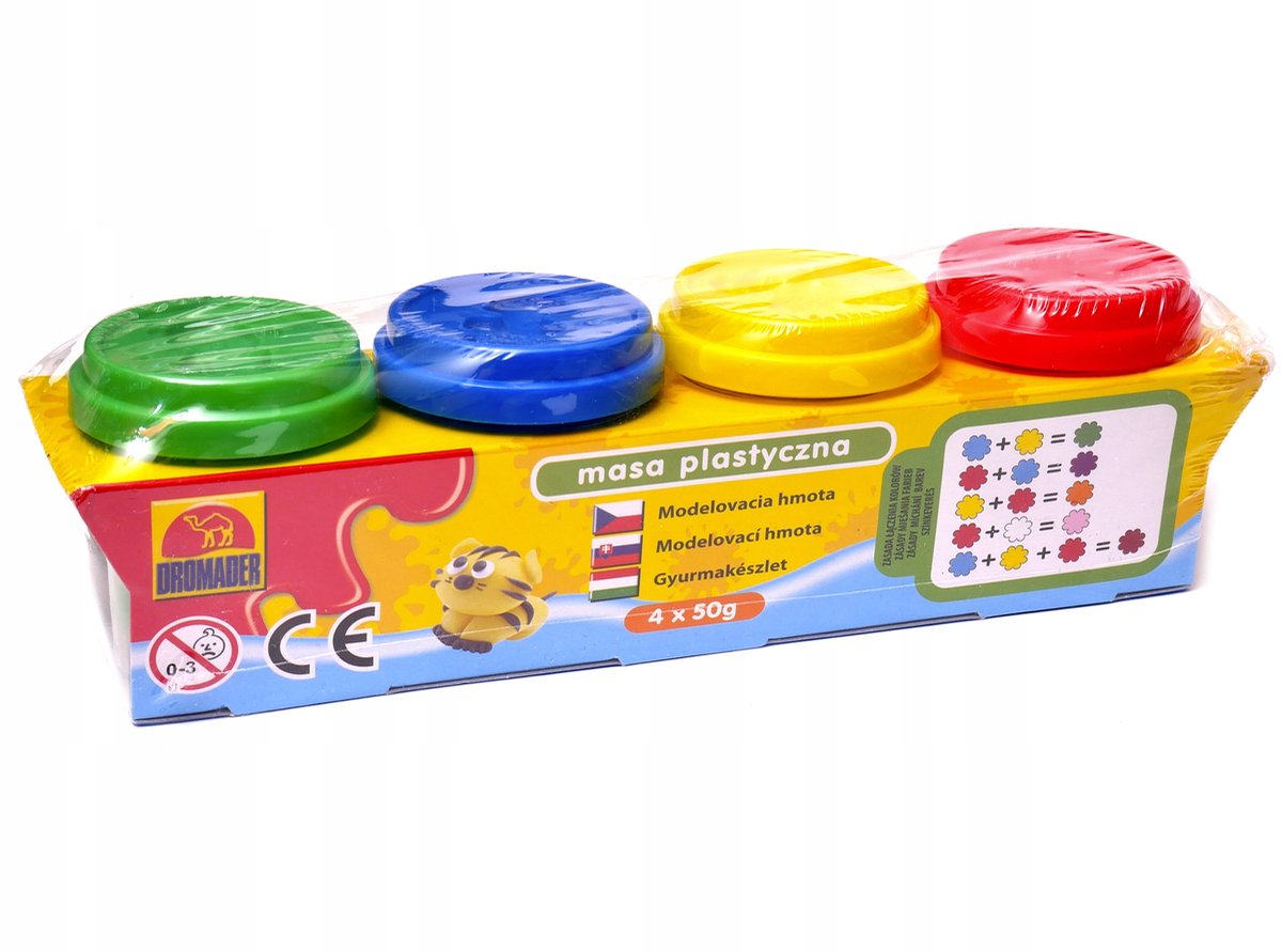 Klei Massa Set - 4 Buizen - Reserve - Super Prijs
