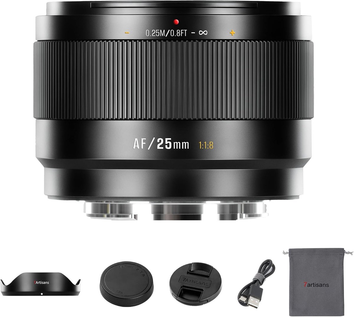Fotolens 25mm F1.8 - APS-C - hoge helderheid - ideaal voor straatfotografie - ShopVlot
