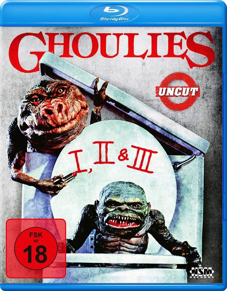 Horrorfilms Ghoulies 1-3 - Uncut editie - Spannende verhalen - Voor echte liefhebbers - ShopVlot