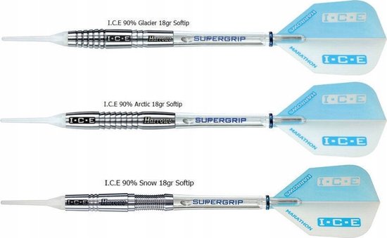 Merkloze Soft Tip Darts 18g - 3 stuks — afbeelding 3