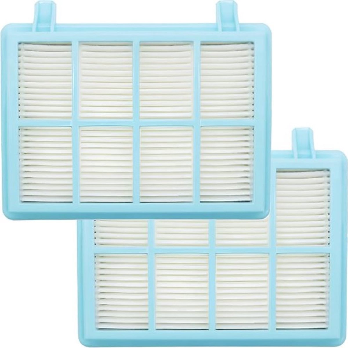 2x Stofzuiger HEPA filter compatibel met Philips FC8010/01 vervanging - Stofzuiger onderdelen - ShopVlot