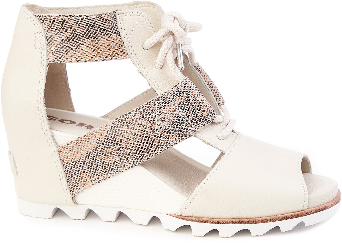 Sandalen Sorel Joanie Lace natuurlijk leer 40 Wit