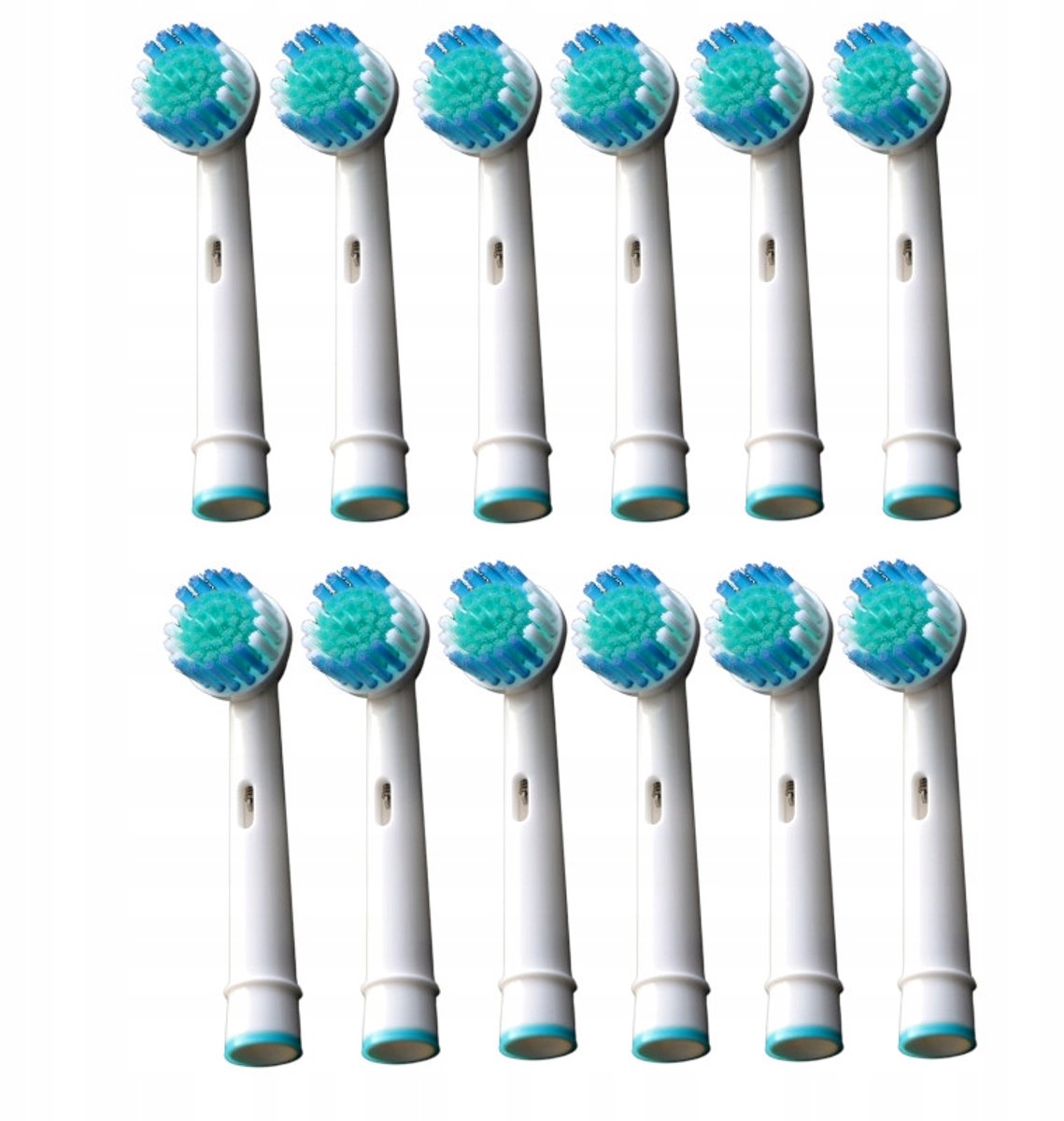 Merkloze Precision Clean PRO opzetborstels - 12 stuks