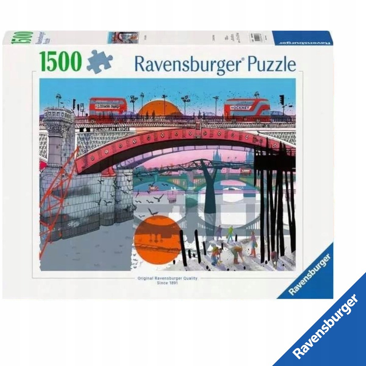 Ravensburger Puzzel 1500 Stukjes: Mijn Londen