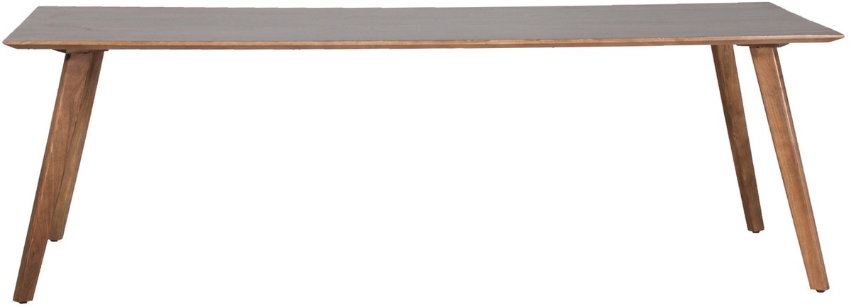 Giga Meubel Eettafel Oslo - Naturel Mangohout - 200x90x76cm