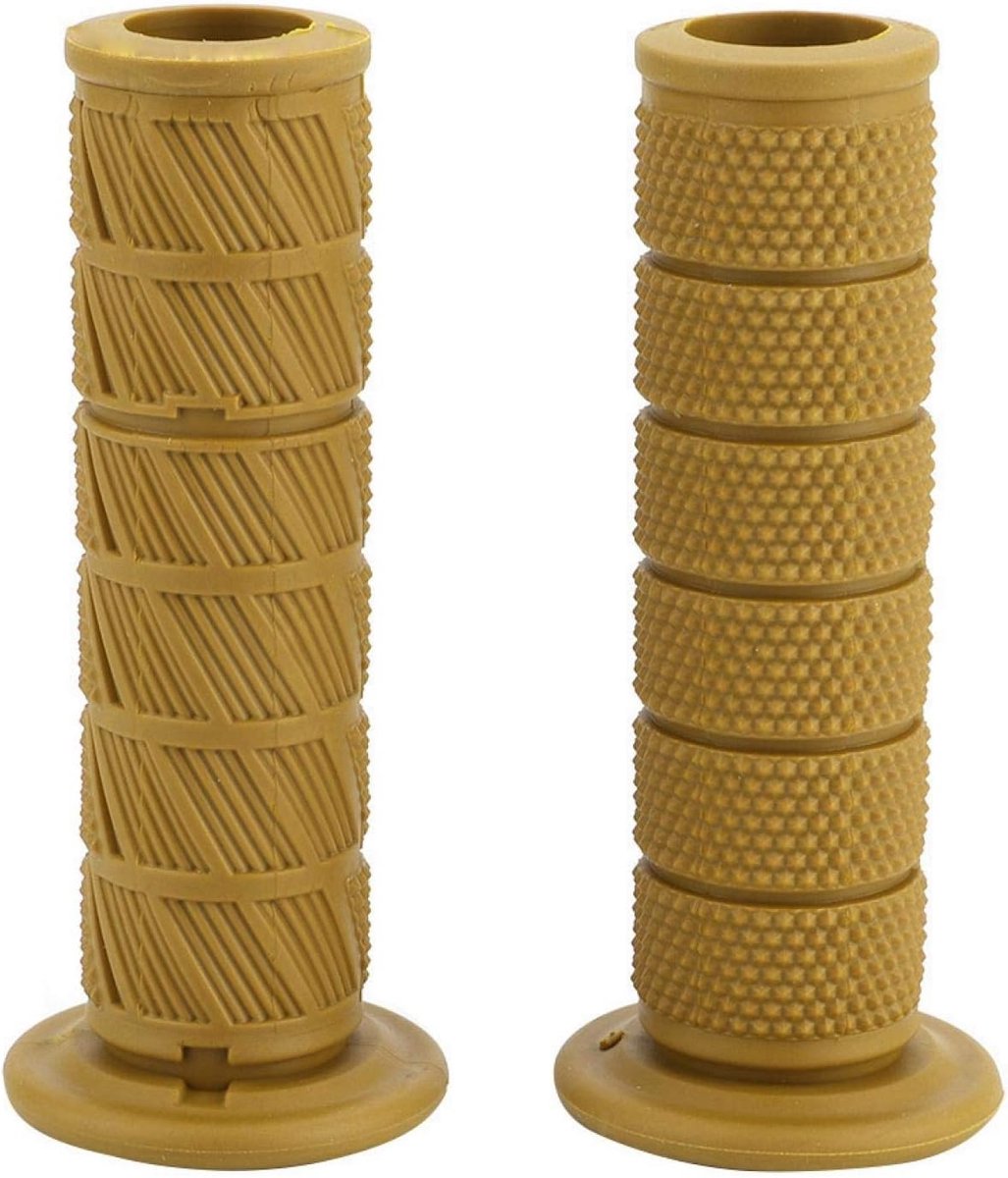 Motorfiets handvatten 22mm - universele vintage handgrepen - hoogwaardig materiaal - verbeterde grip en comfort - ShopVlot