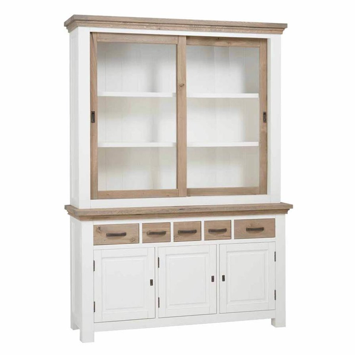 Tower Living Buffetkast Parma - Wit Hout - 163x54x220cm