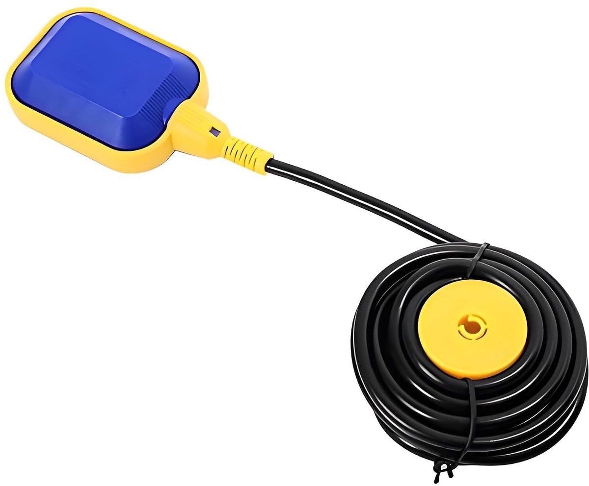 Float Switch 240V - 5m Kabel - Automatische vloeistofniveau regeling - Ideaal voor septic systeem en water tank - ShopVlot