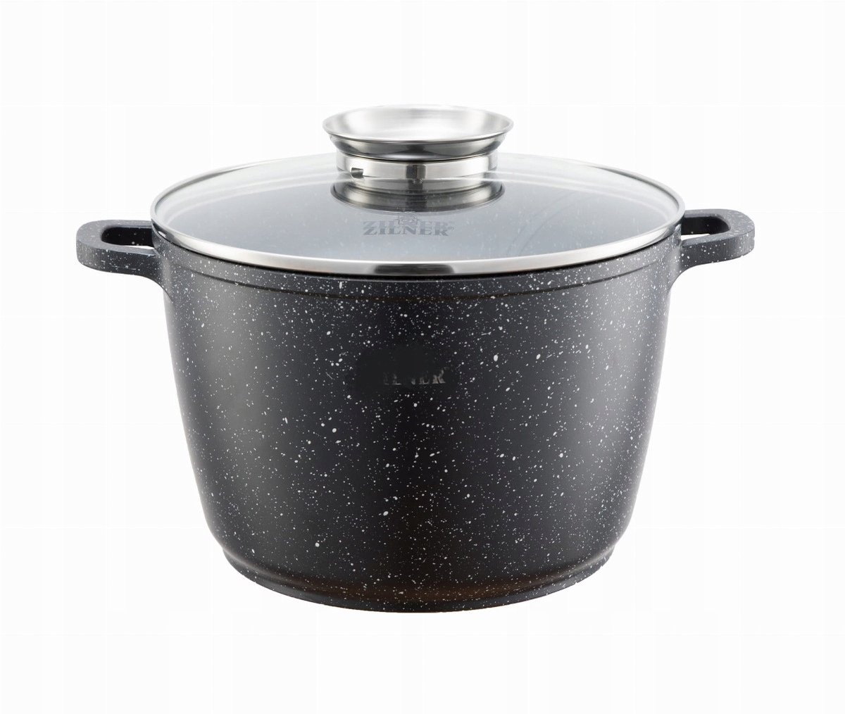 Gegoten Aluminium Braadpan met Marmercoating - 24cm, 6.2L, Inductie