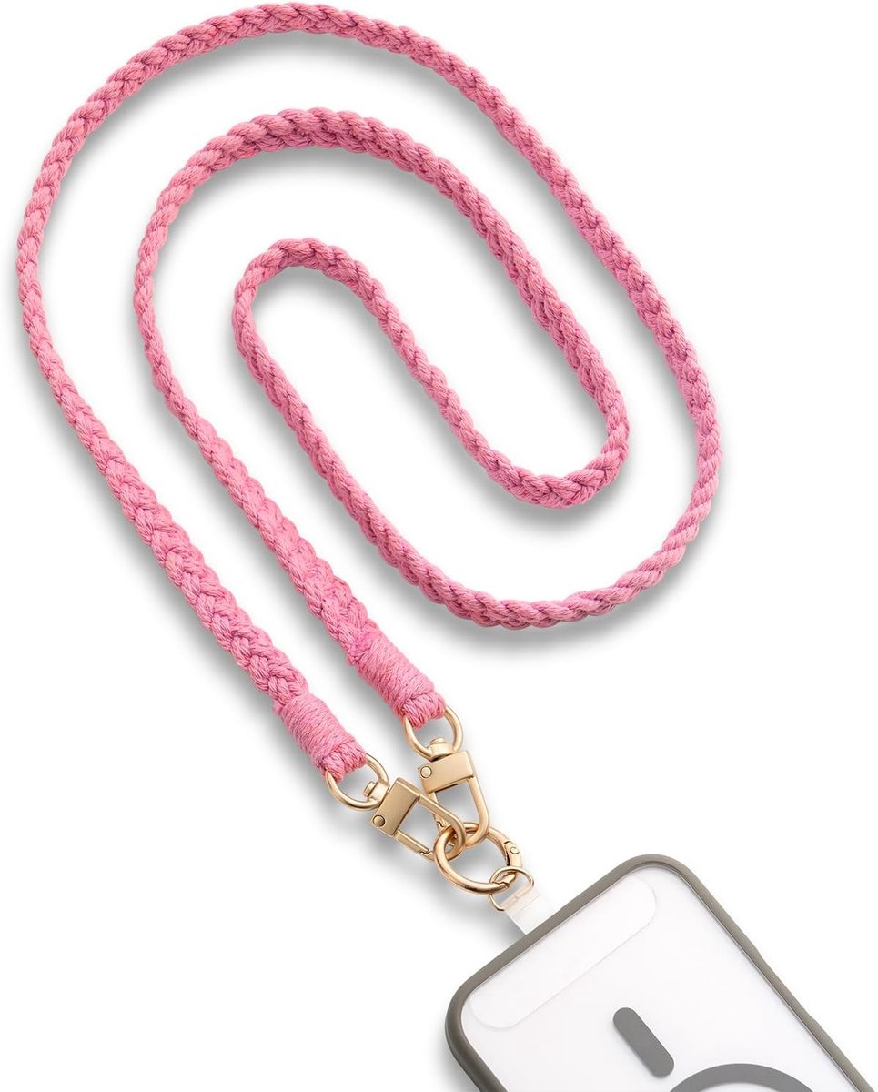 Mobiel Lanyard voor Hangen - Crossbody Strap - Sleutelband - Ideaal voor Mobiele Telefoons - ShopVlot
