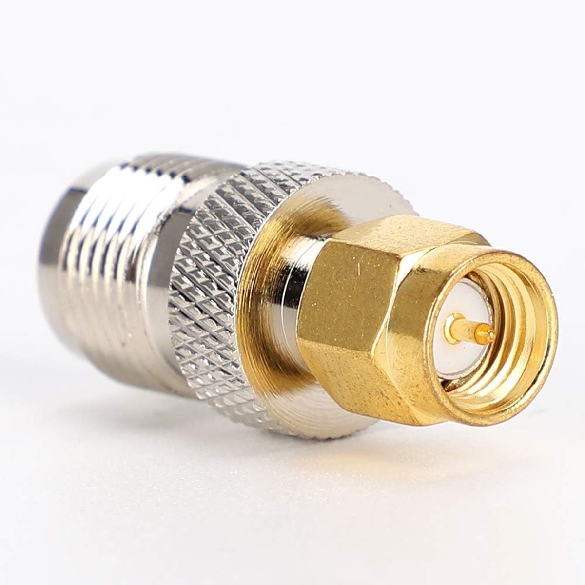 RF Coaxiale Connector Adapter 2pcs - TNC Vrouwelijk naar SMA Mannelijk - Eenvoudige montage - Geschikt voor antennes - ShopVlot