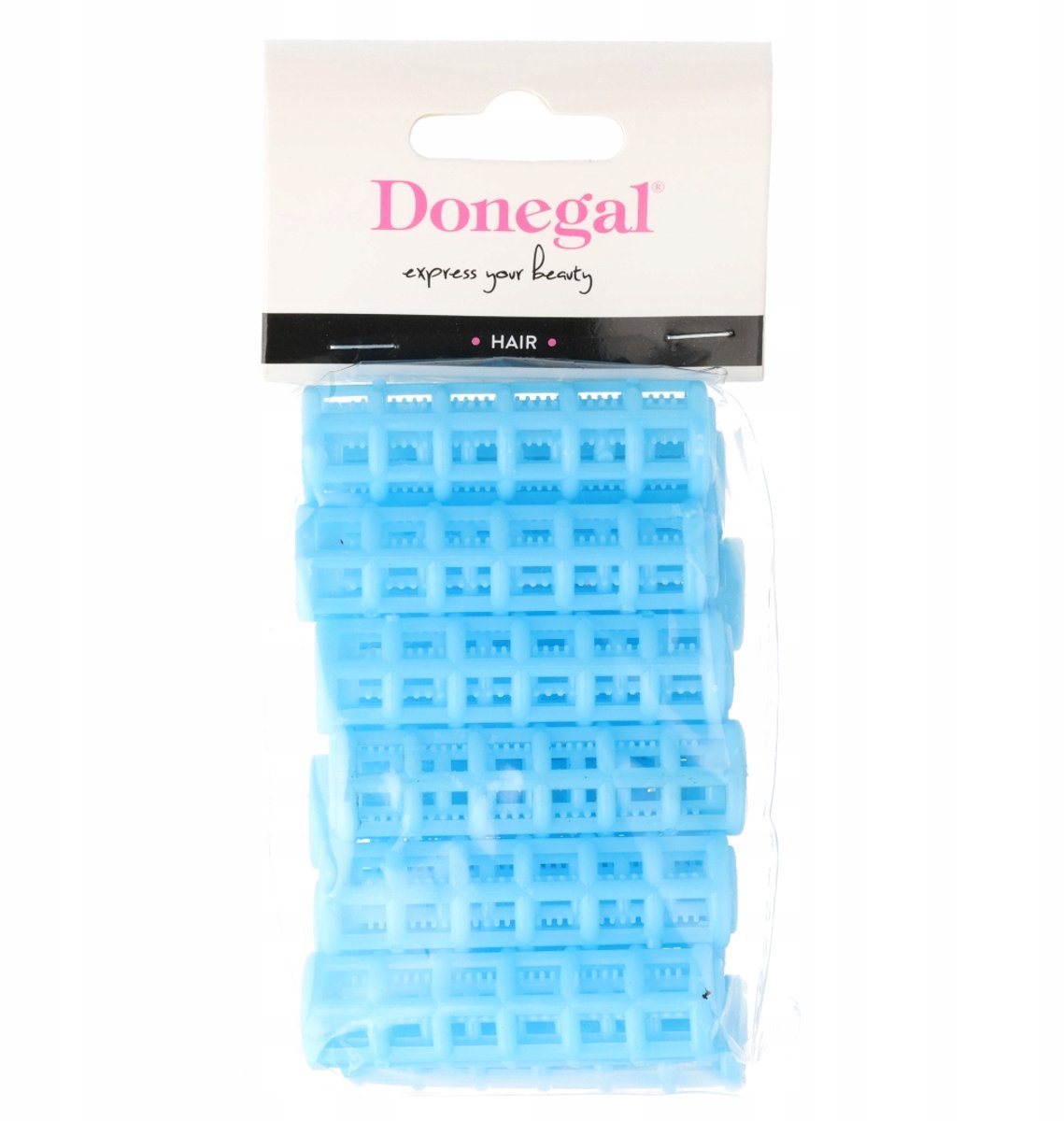 Merkloze Haarrollers met Klem 1 cm, 12 stuks voor Fijne Krullen
