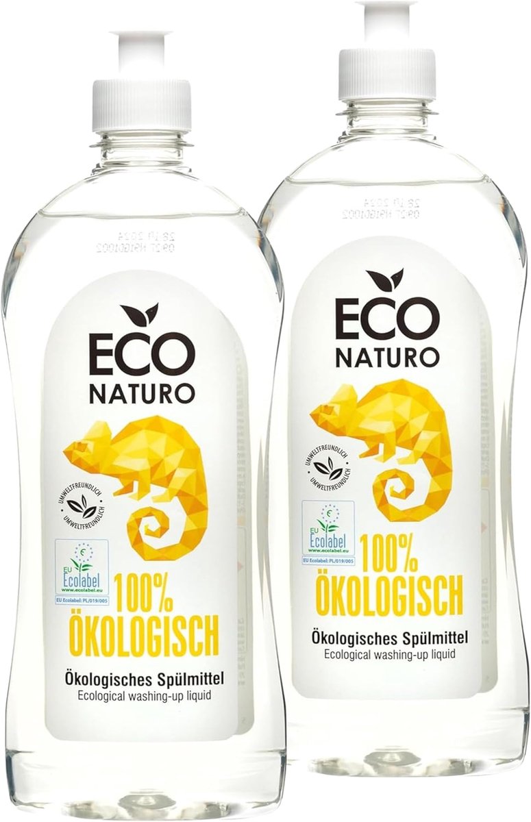 EcoNaturo Biologisch Vaatwasvloeistof - Natuurlijk Afwasmiddel voor Milieubewust - ShopVlot