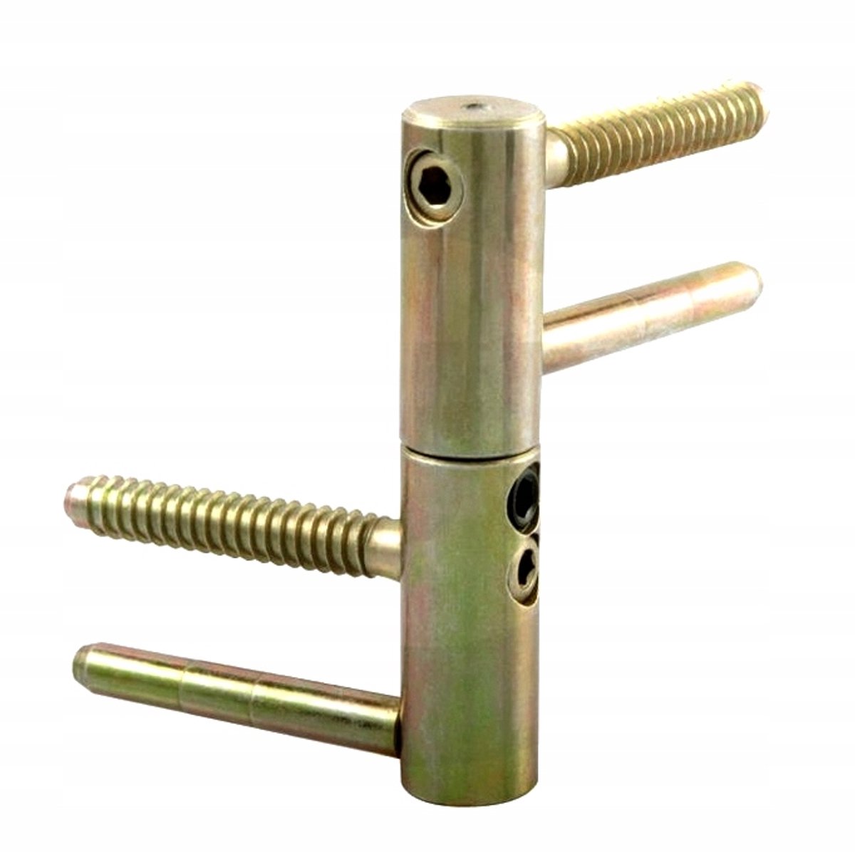 Verstelbaar 3D Schroefscharnier Deur 16mm - Goud Zink