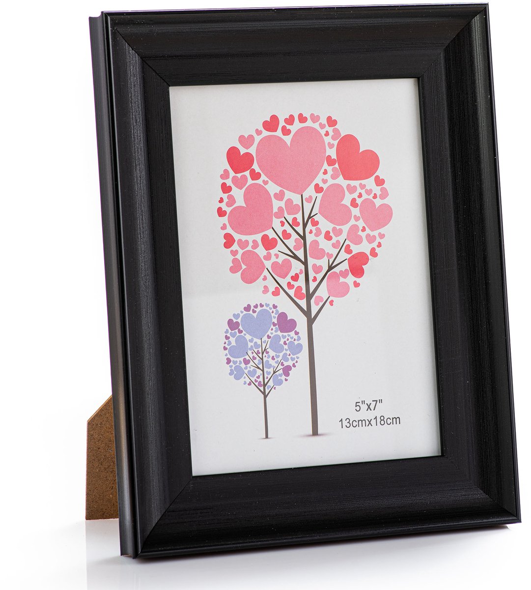 Zwarte Fotolijst 18x13 cm - Stijlvolle Decoratie voor Elk Interieur