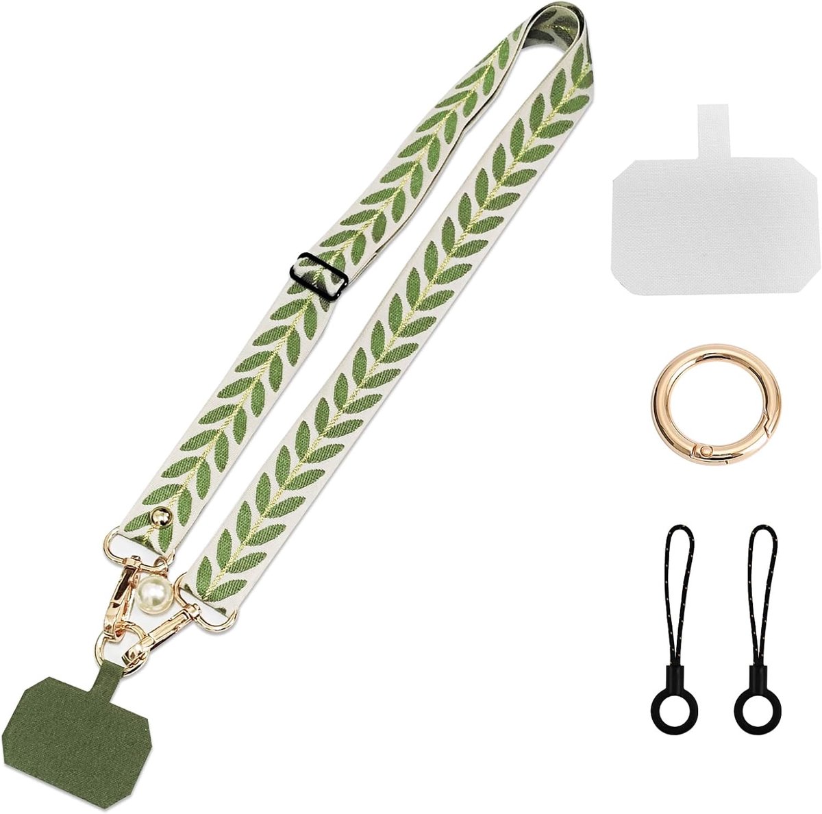 Mobiele Telefoon Sleutelhanger - Verstelbare Crossbody Telefoondraagband - Anti-diefstal - Handig voor onderweg - ShopVlot