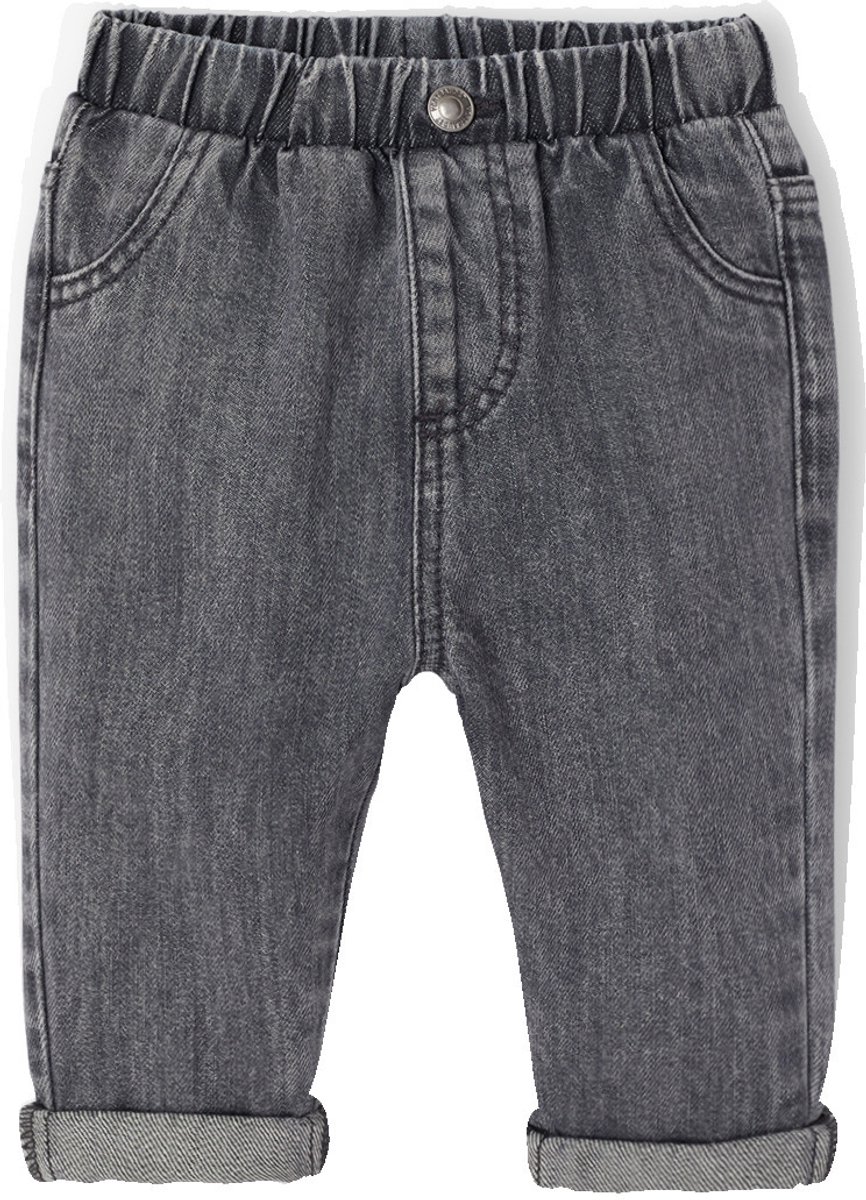 Vertbaudet Basics denim jeans voor baby's met elastische tailleband en zakken