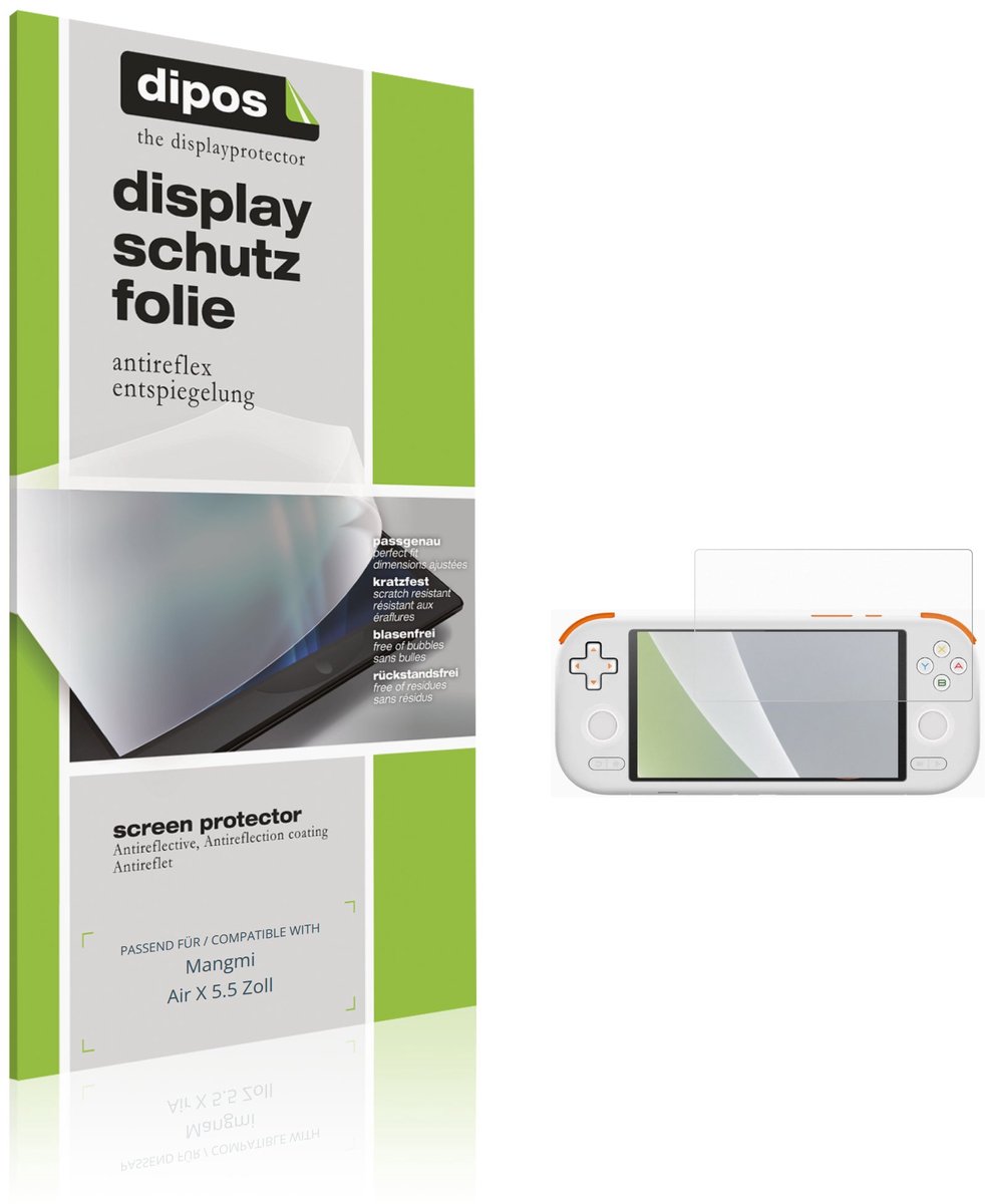 dipos – 2x Matte Beschermfolie geschikt voor Mangmi Air X 5.5 Inch | Krasbestendige & antireflecterende Screenprotector Ultra-Thin