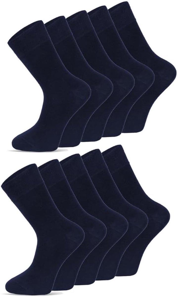Bamboosokken voor mannen en vrouwen - 10 paar premium bamboosokken - zacht en ademend - ShopVlot