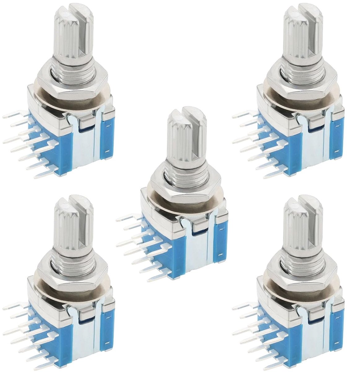Trekschakelaar 5-positie - Klein en verzegeld - Voor audio en elektrische apparaten - Betrouwbare bediening - ShopVlot