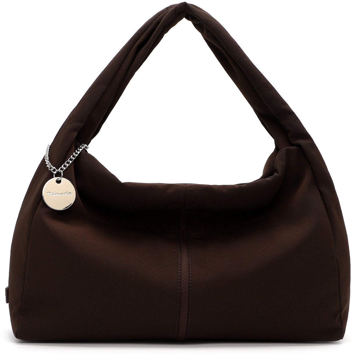 Tamaris schoudertas Mia Bucket Brown donkerbruin