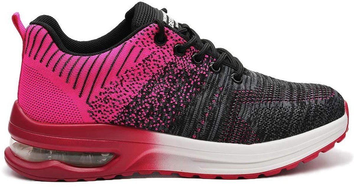 Rona Shoes Werkschoenen Veiligheidsschoenen Lichte Dames Comfortabel Sportieve Stalen Neus Delta Pink EU 35 - ShopVlot