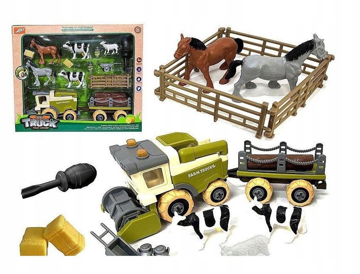 Boerderij Speelgoed Set 31,8x9x26,5cm