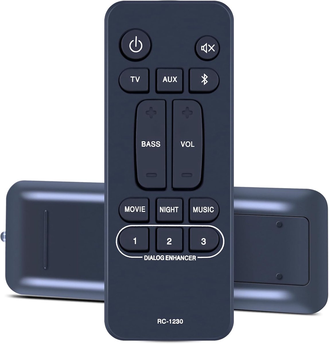 RC-1230 Replacement Remote Control Compatible with Denon Home Cinema Soundbar System DHT-S216 DHT-S316 DHT-S416 - ShopVlot