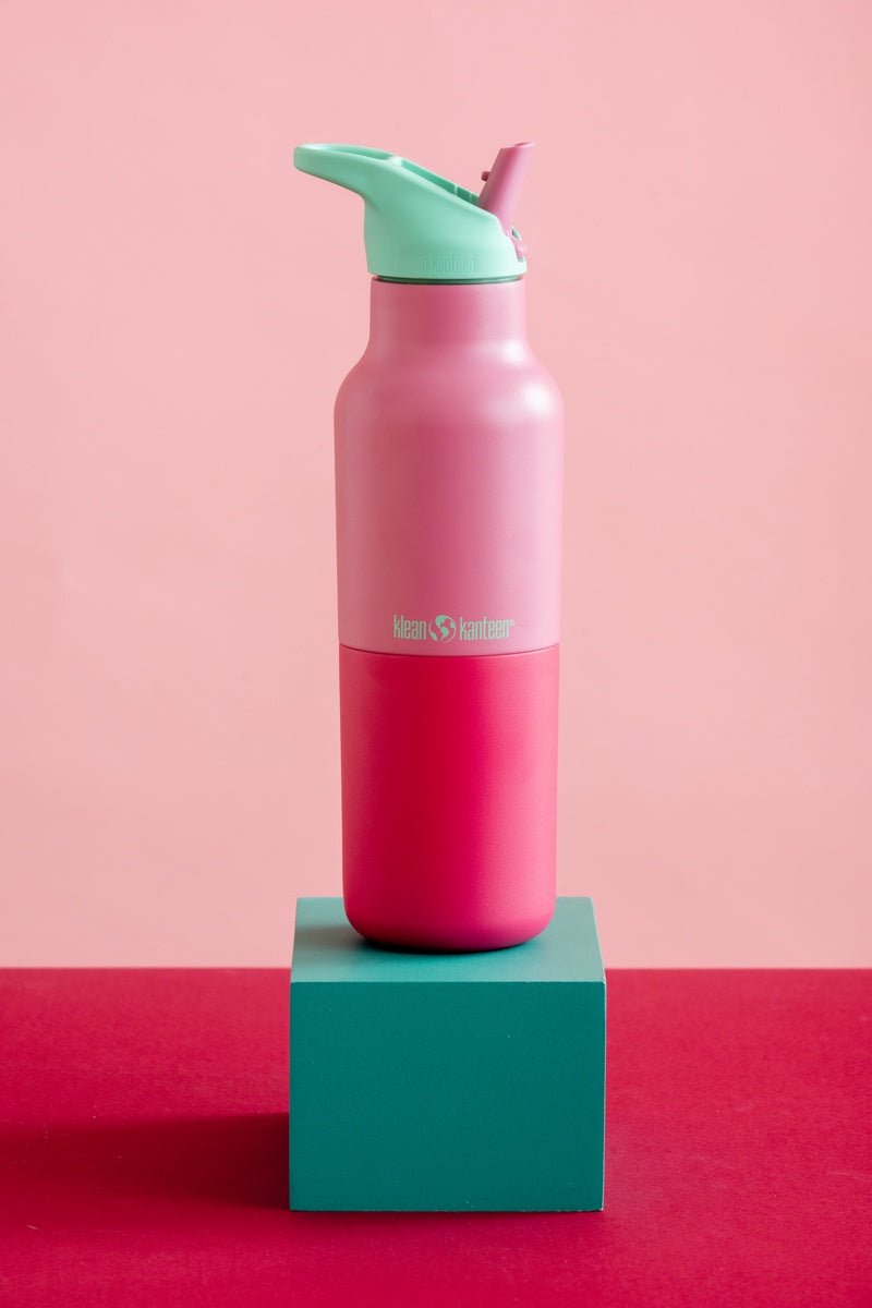 Klean Kanteen Rise Classic Insulated 473ml - Kaleidoscope Limited Cashmere Rose Kaleidoscope- Special Edition Drinkfles – foto 8