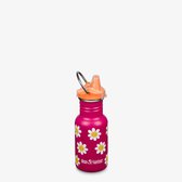 Klean Kanteen Kid Kanteen Classic 355ml - Sippy Cap Happy Flowers
