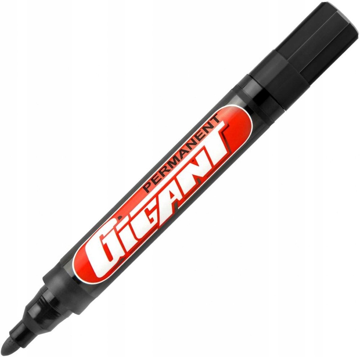 Kamet Gigant Permanente Marker Zwart - Waterdicht & Onuitwisbaar