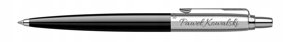 Parker Jotter Pen Zwart met Gravure & Cadeauverpakking