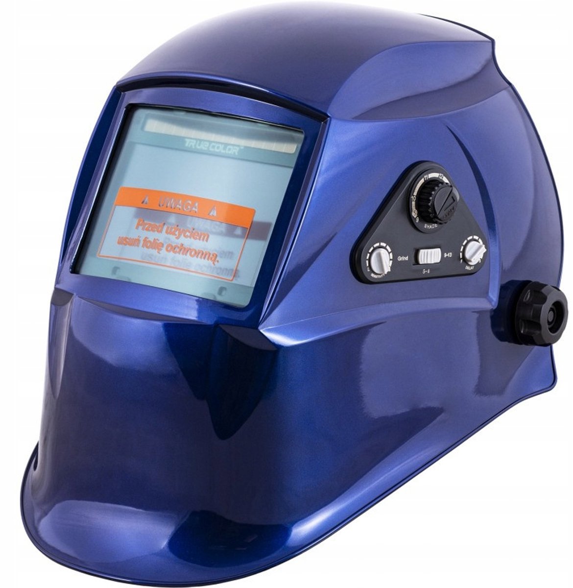Automatische lashelm Magnum PROCOLOR Blauw - TOP Optische Kwaliteit