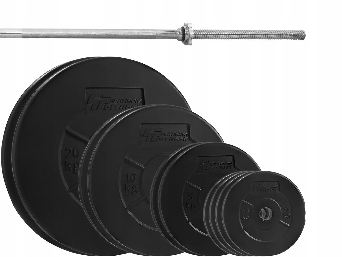 Krachtset 90kg: houder stang 180cm & rail 29mm