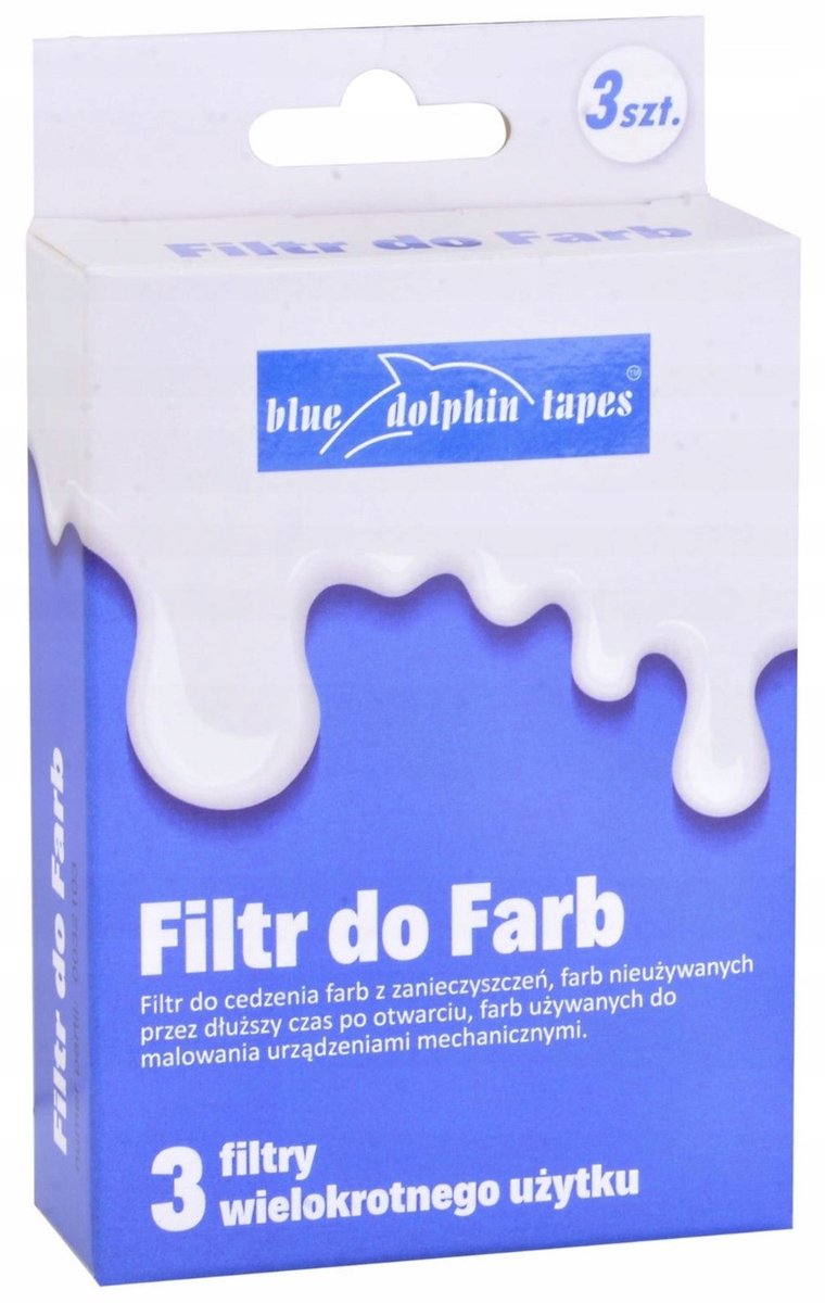 Blue Dolphin Verffilter 3 stuks