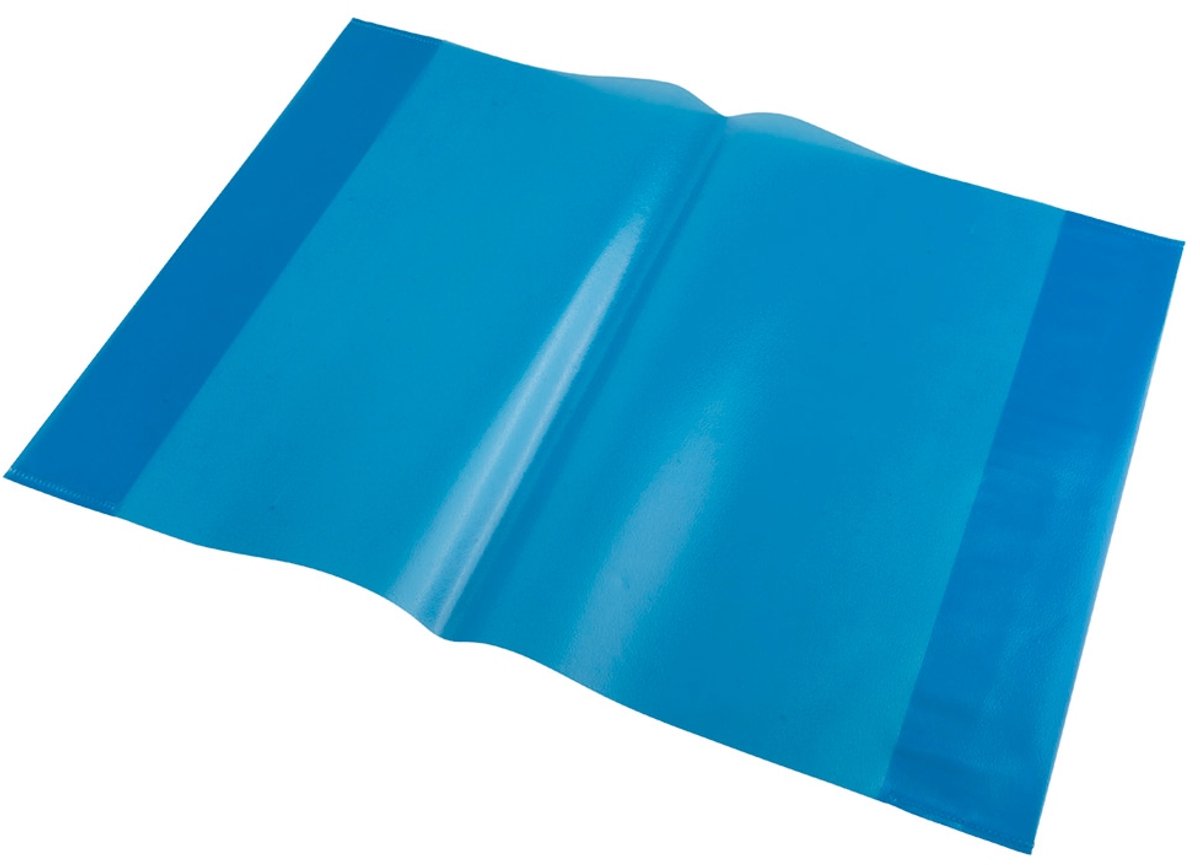 Merkloze A5 School Schriftenhoezen Blauw 10 Stuks