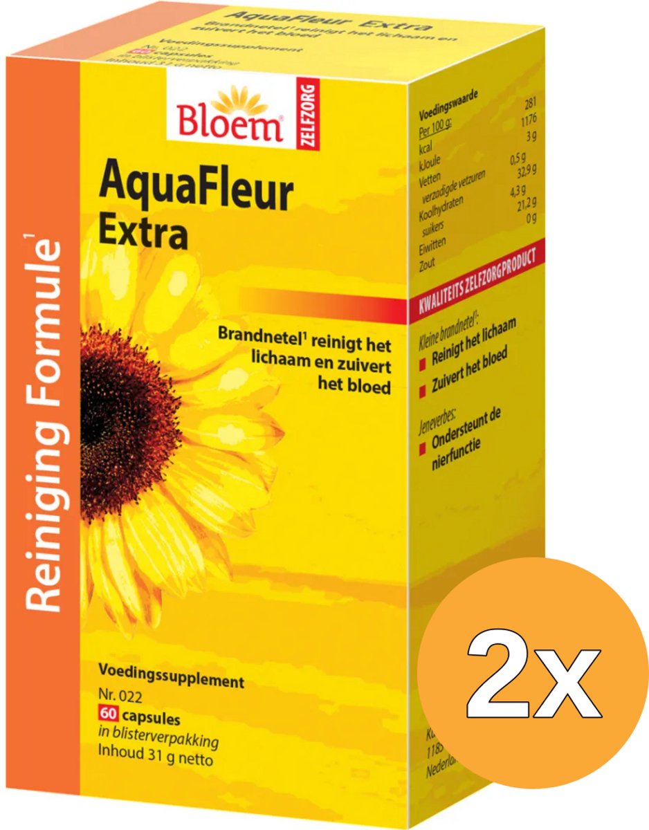 2x Bloem Aquafleur (60 capsules)