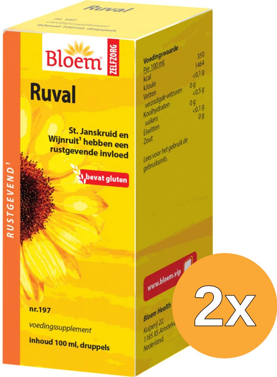 2x Bloem Ruval (100 ml)