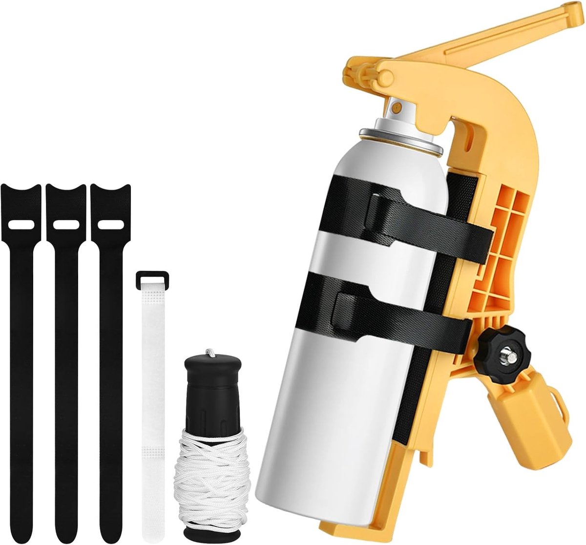 verlengstangen, spuitbussenhouder, spuitbus-verlengstang-adapter, instelbare hoekspray-verlengstuk, instelbare sproeihouder-adapter voor wespen/bijenspray