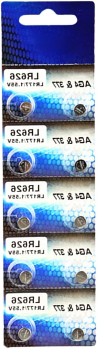 Knoopcelbatterijen Set - Kleine Batterijen - Elektronica Voeden - Hoge Energiedichtheid - 10 Stuks - Zilverkleurig