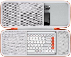 Draagbare Hard Case voor Logitech POP ICON KEYS Draadloos Toetsenbord en Muis, Bescherming en Opbergruimte