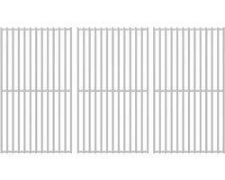 Denmay 41.5 x 70.5 cm Stainless Steel Grill Grate for Burnhard Big FRED Gas Barbecue, Grill Grate for Taino Platinum - ShopVlot